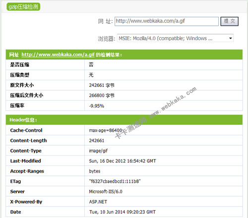 gif圖片的gzip壓縮率為負(fù)數(shù)